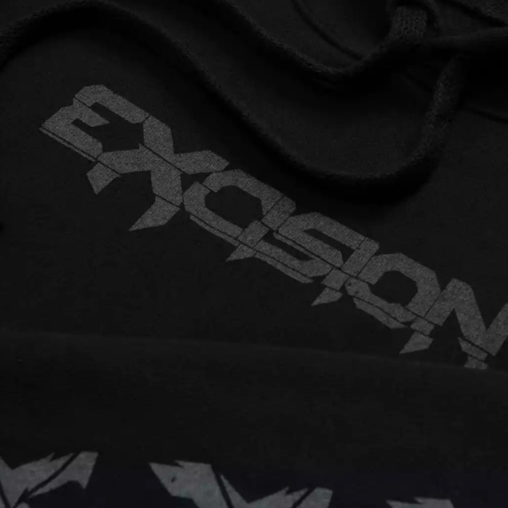 Excision Reflective Cropped Hoodie - Picture 5 of 11